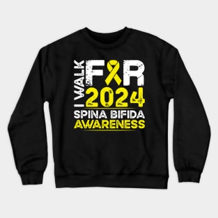 Spina Bifida Awareness 2024 Walk Crewneck Sweatshirt